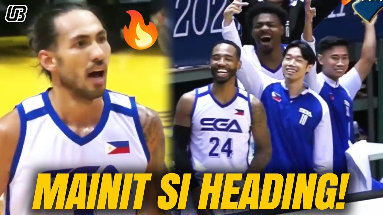 COMEBACK! Jordan Heading is HOT! Undefeated padin ang SGA!