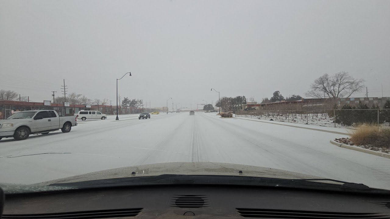 Winter Storm Fern Lubbock Texas Saturday