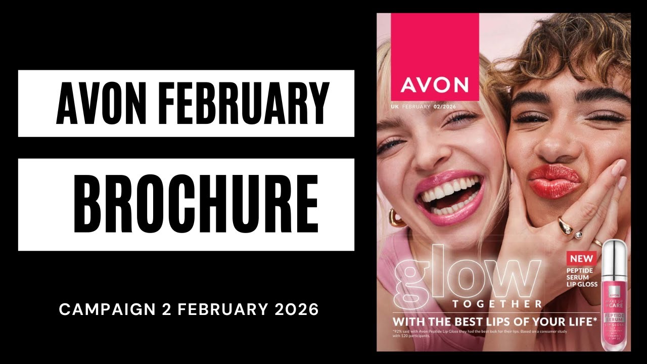 AVON UK FEBRUARY 2026 BROCHURE #new #avonuk #youtubevideos #fyp #beauty