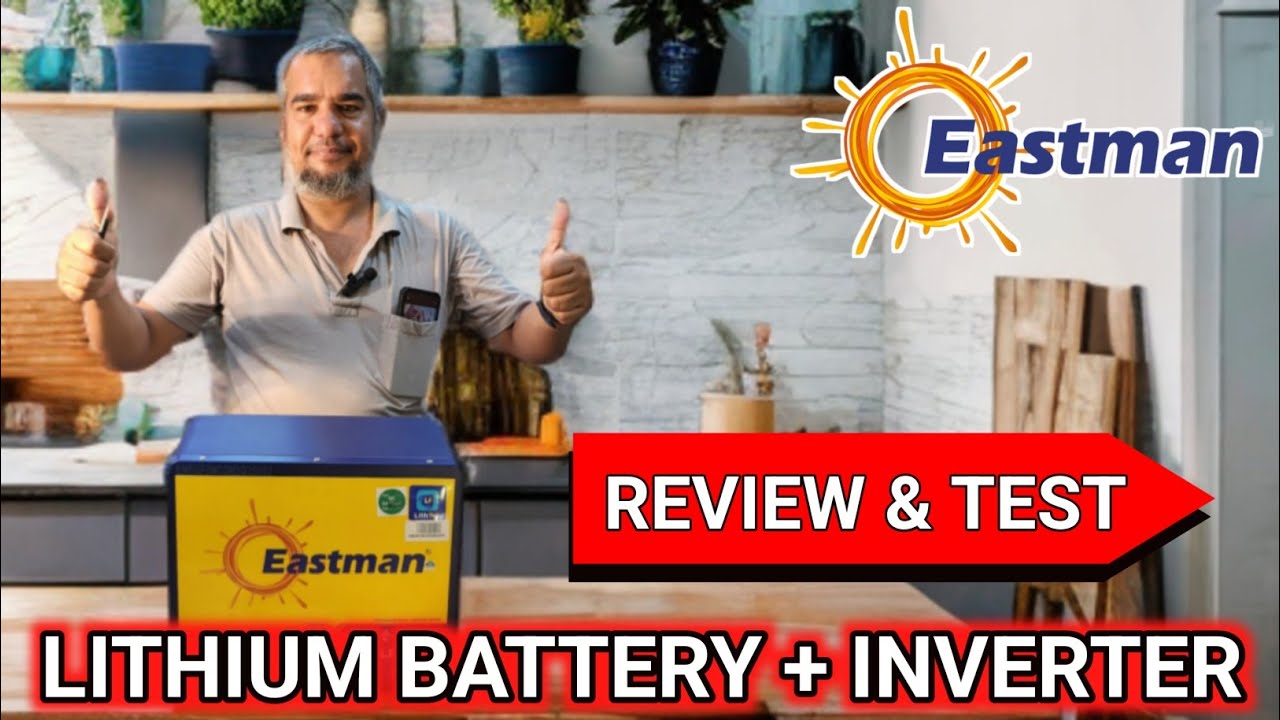 Eastman 1500VA Inverter + Lithium Battery EM LFP 240 Combo – Review + Live Test #bharat_power_ranchi