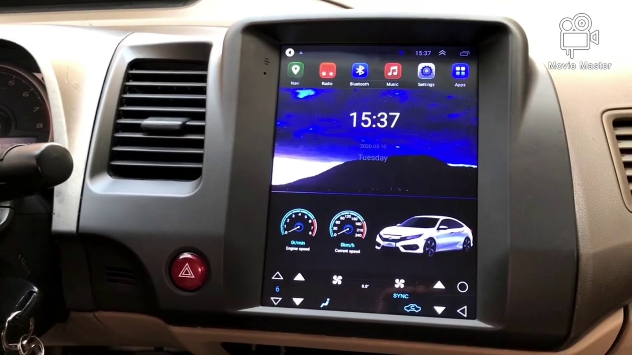 Tesla style for Civic 8th generation