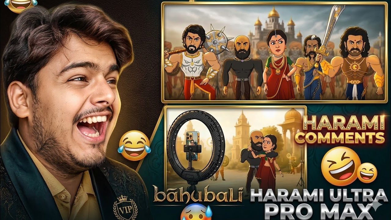Bahubali Cartoon Harami 😈 Ultra Pro Max Edition | Funny Comments 🤣😅