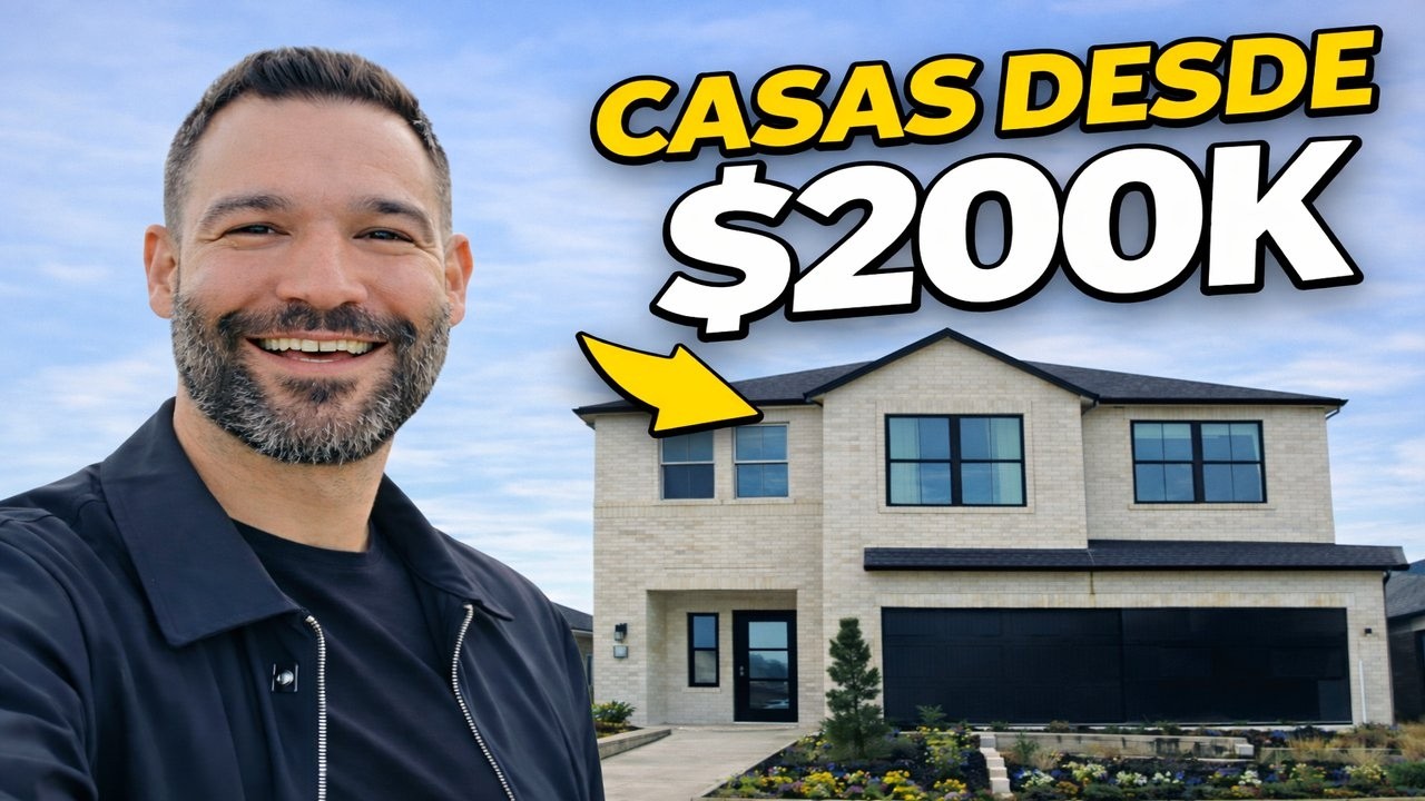Constructora de LUJO con CASAS NUEVAS en $200 mil en Houston TX