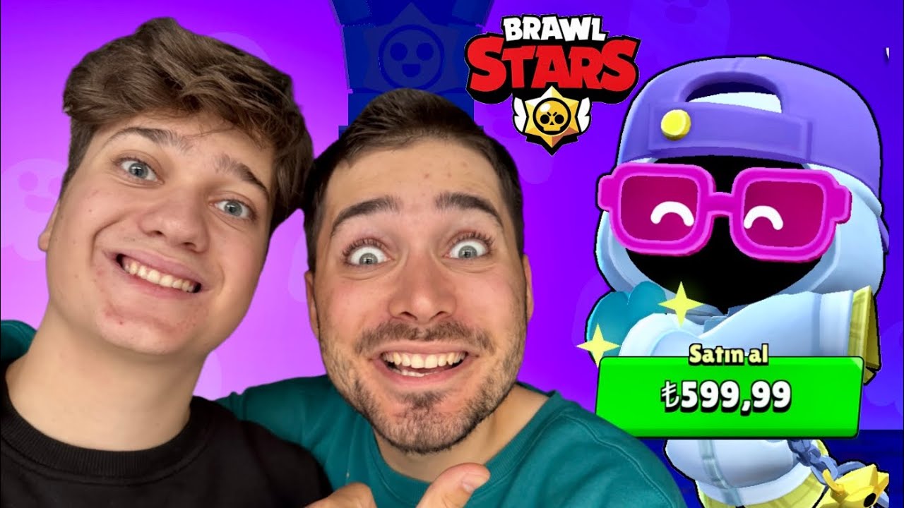 ABİME 600 TL’YE YENİ KARAKTERİ ALDIM ÇOK GÜÇLÜ ! (BRAWL STARS)