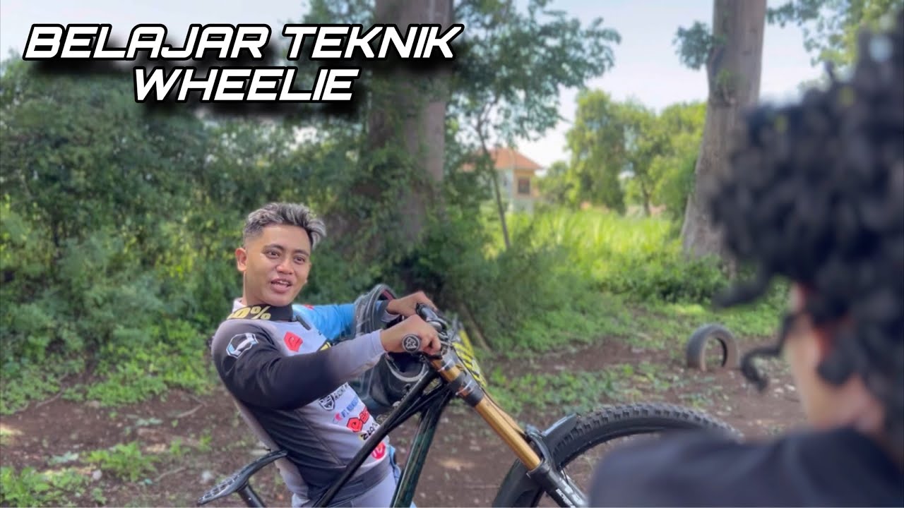 TERMUDAH!!!, KRIBO Belajar Cara Wheelie Sepeda