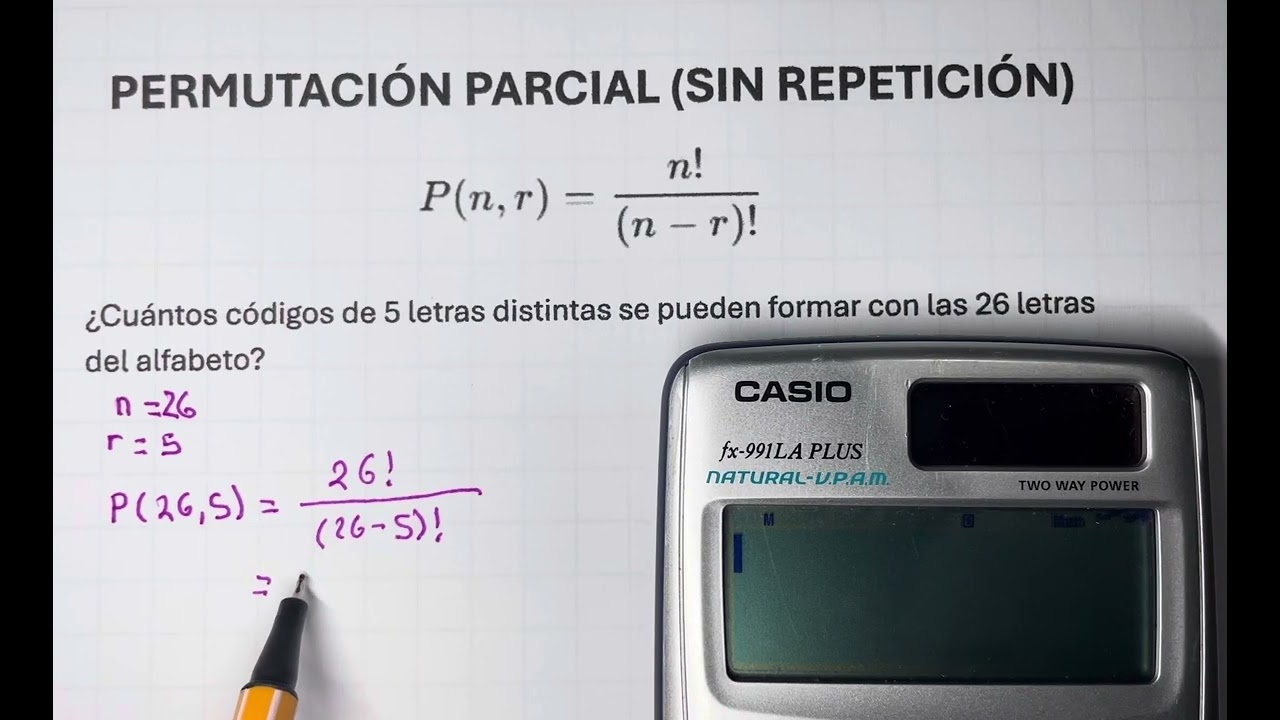 Permutaci&oacute;n Parcial 