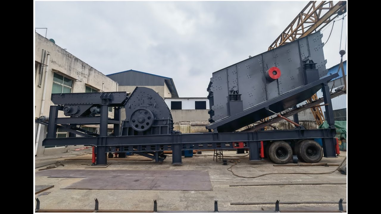 Jingying Machinery--Mobile heavy hammer crusher