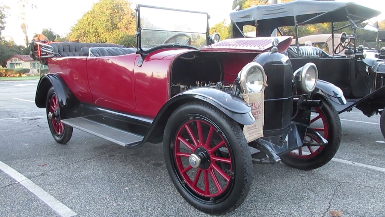 Rare Red 1914 Paige Touring Car