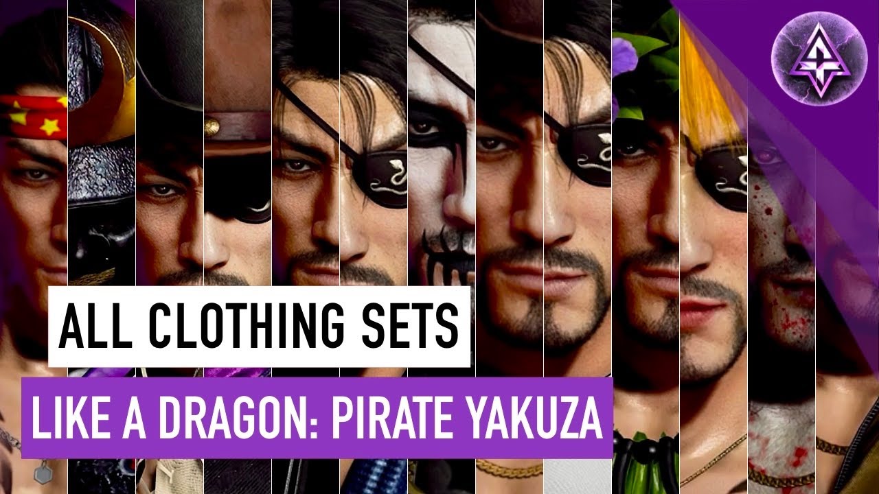 Like a Dragon: Pirate Yakuza in Hawaii - All Clothing Sets