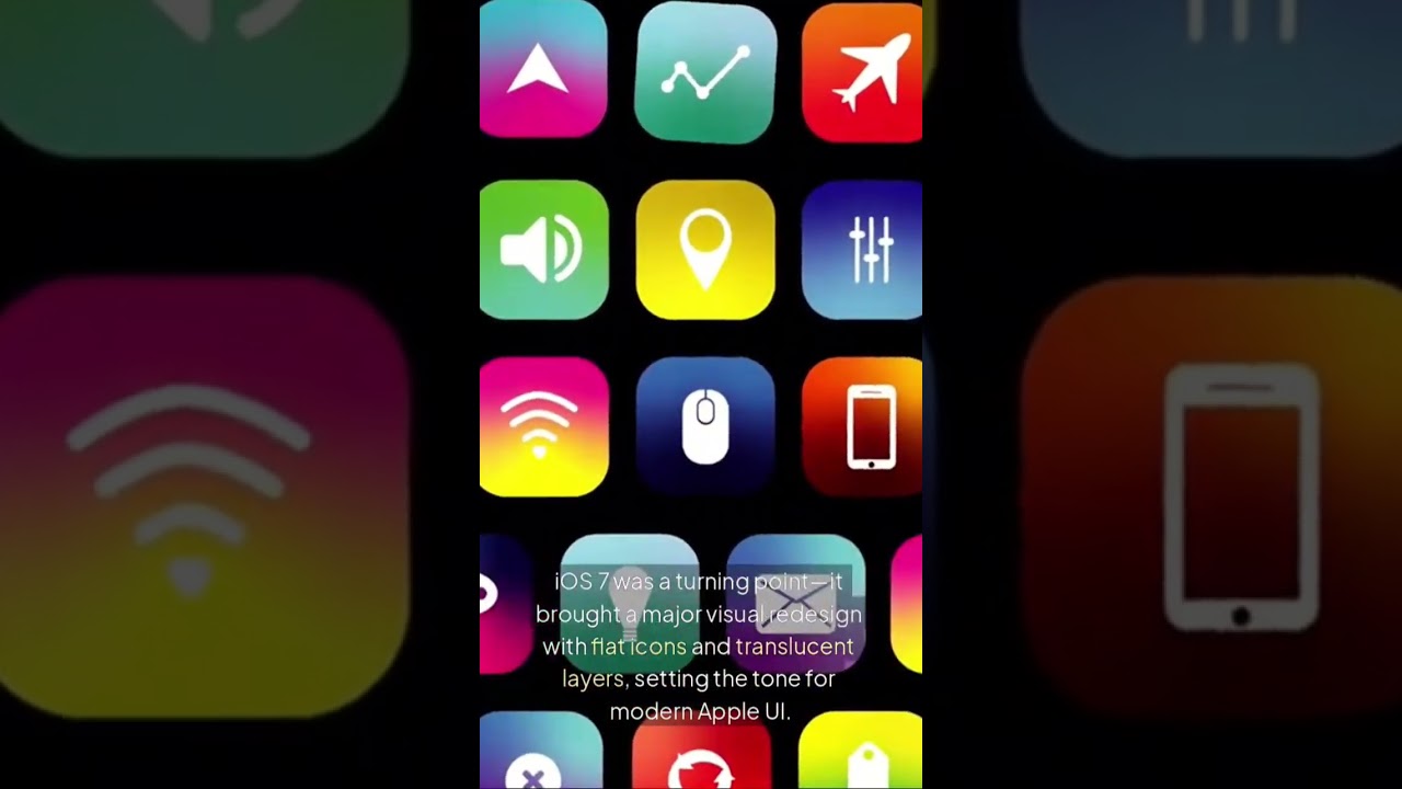 Evolution of IOS #ios #evolution #techeducation #trendingtech #viralshorts #foryoupage