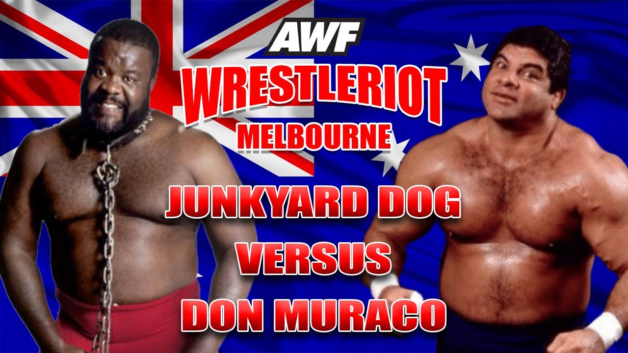 FULL MATCH PRO WRESTLING Junkyard Dog Vs Magnificent Don Muraco AWF WrestleRiot 1 Melbourne Festival