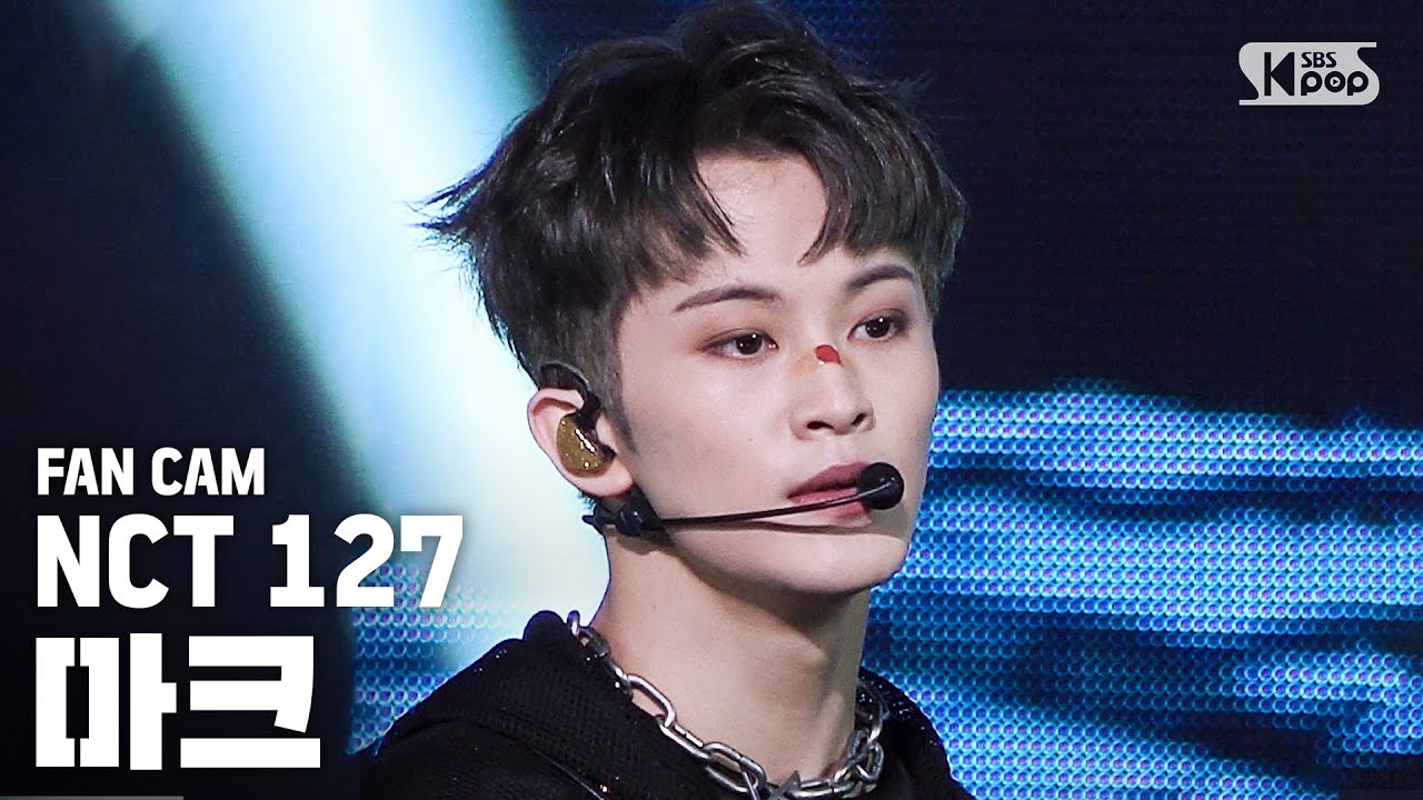 [안방1열 직캠4K] NCT127 마크 'Punch' (NCT127 MARK Fancam)│@SBS Inkigayo_2020.6.7