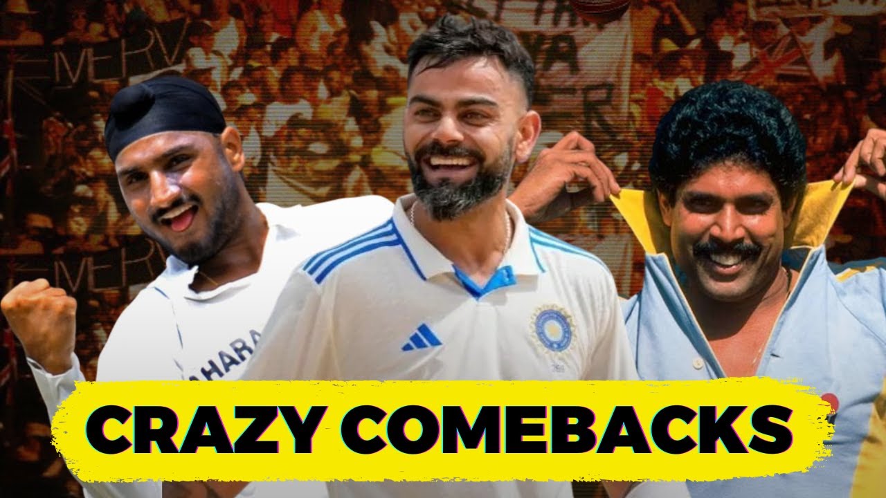Cricket&rsquo;s Greatest Comebacks😱🏏#cricket #kapildev #benstokes #sports #viralcricket