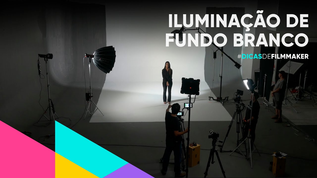 O segredo para a iluminação de fundo branco