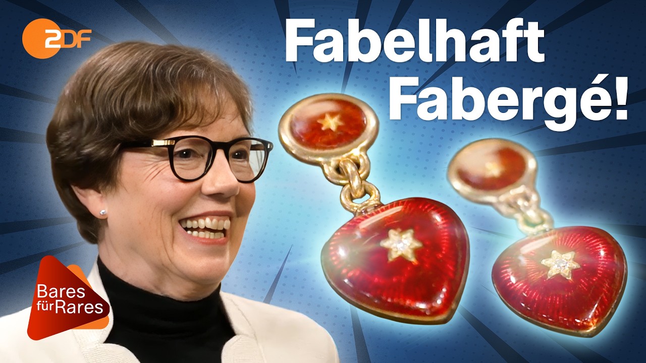 Weltbekannter Name: Ohrringe von Fabergé treffen mitten ins Händlerherz | Bares für Rares