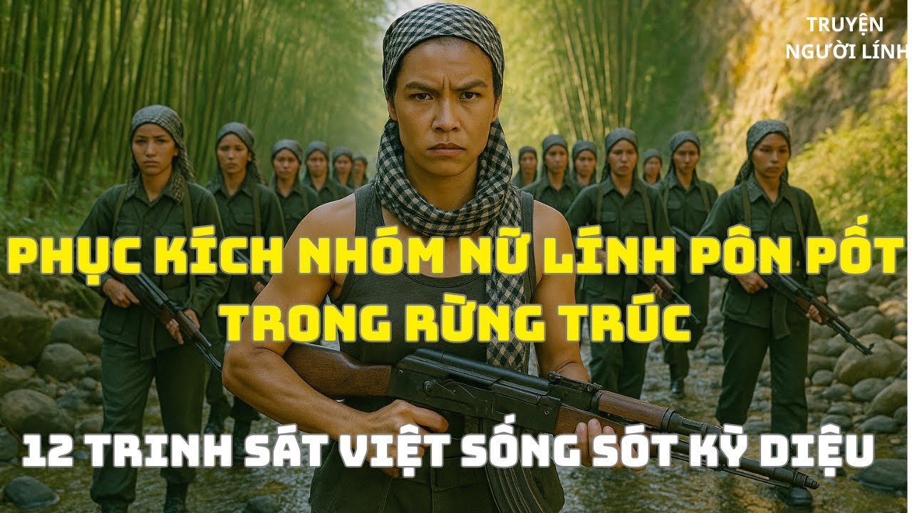 Phục Kích Nhóm Nữ Lính Pôn Pốt Trong Rừng Trúc –12 Trinh Sát Việt Sống Sót Kỳ Diệu|Lính Thời Chiến