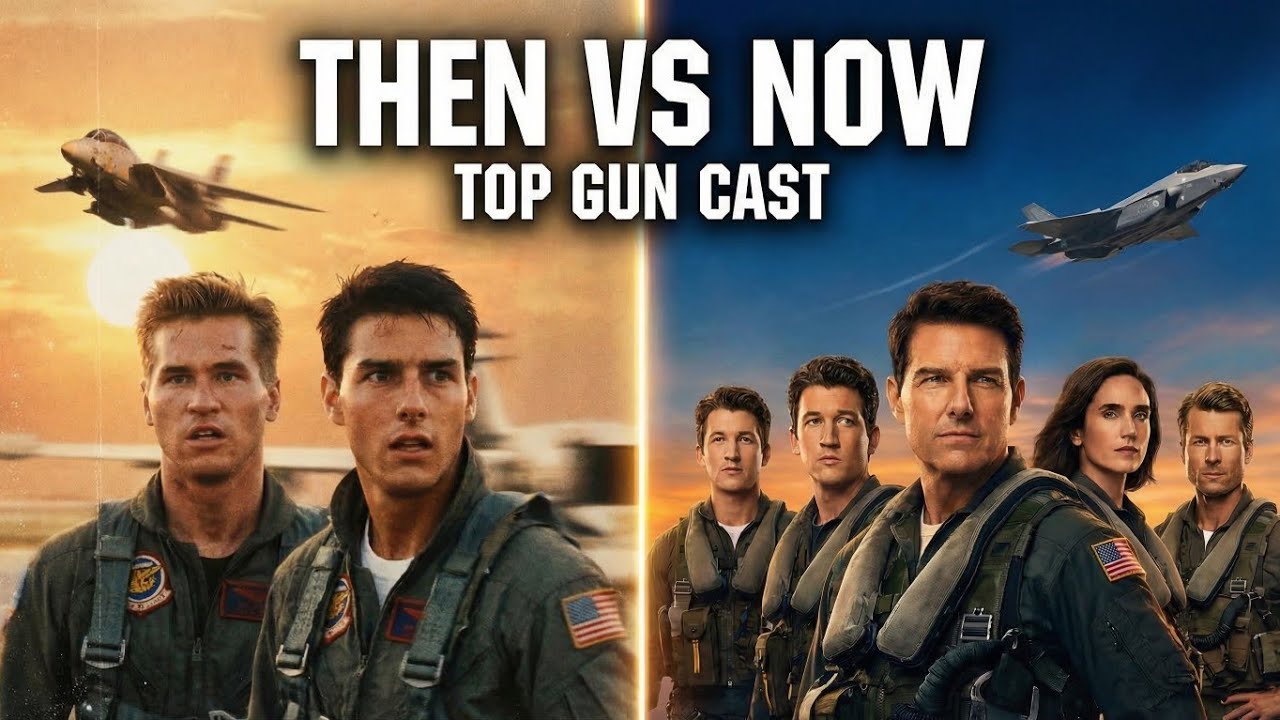 Top Gun (1986) Cast: Then vs Now (2026)