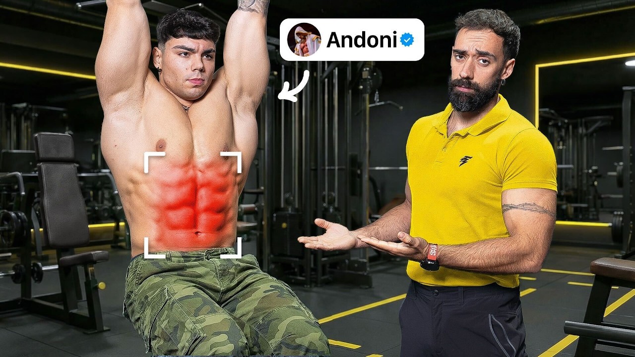 Los 3 ejercicios que necesitas para tener SIX PACK (con Andoni)