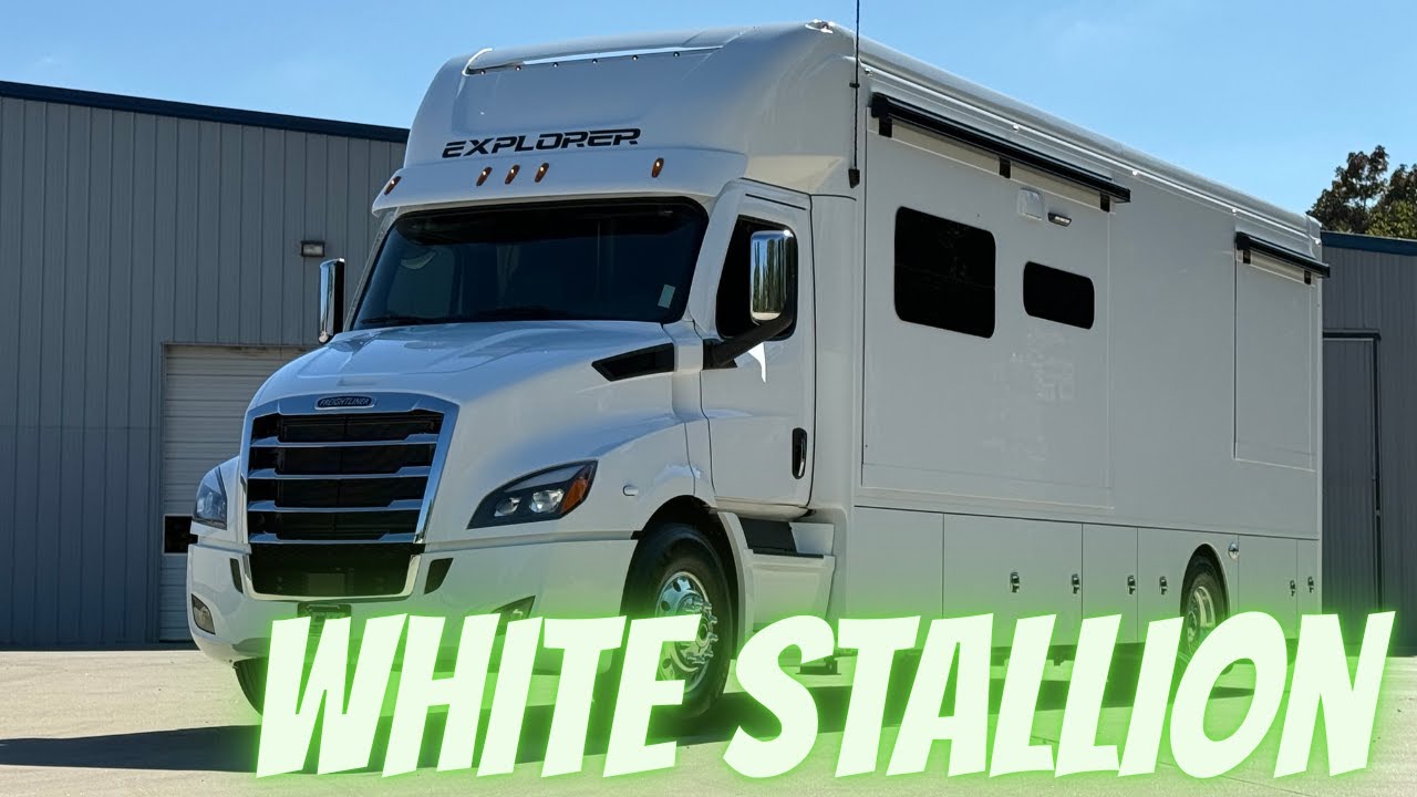 «White Stallion» — НОВИНКА! Автодом Renegade Explorer 38EMB Super C 2026 года!
