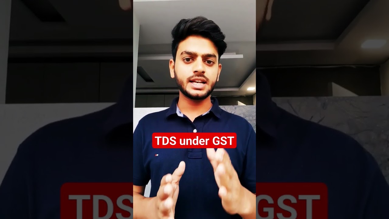 TDS under GST