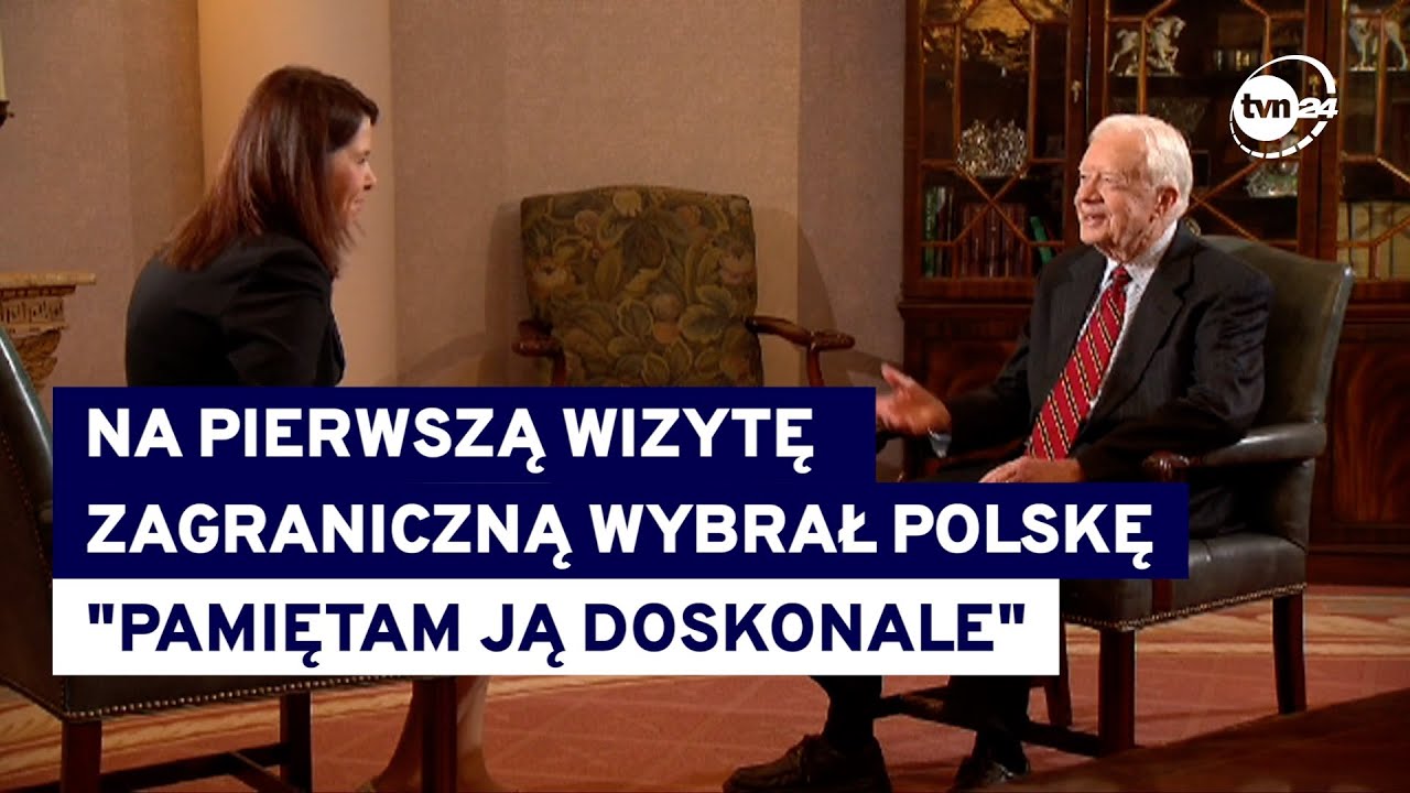 Jimmy Carter o pierwszej wizycie w Polsce i wsp&oacute;łpracy z Brzezińskim. Przypominamy wywiad