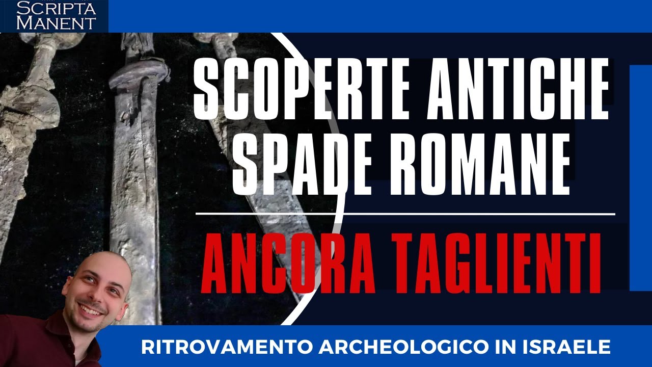 Israele: scoperte antiche spade romane... ancora taglienti