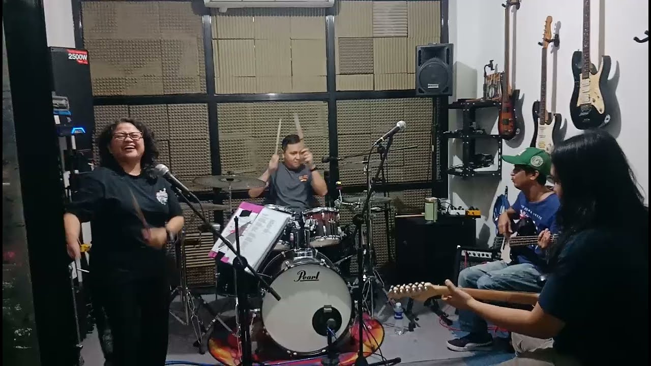 FUDGĪNAZ rehearsal cover 16 Tambourine's BATHED IN THE AFTERGLOW w/o keys - 🎸JACK PARAS is ⚡ 2.9.26