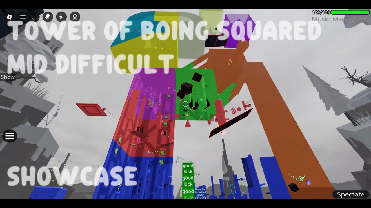 Tower of Boing Squared | Showcase | Tower Creator |