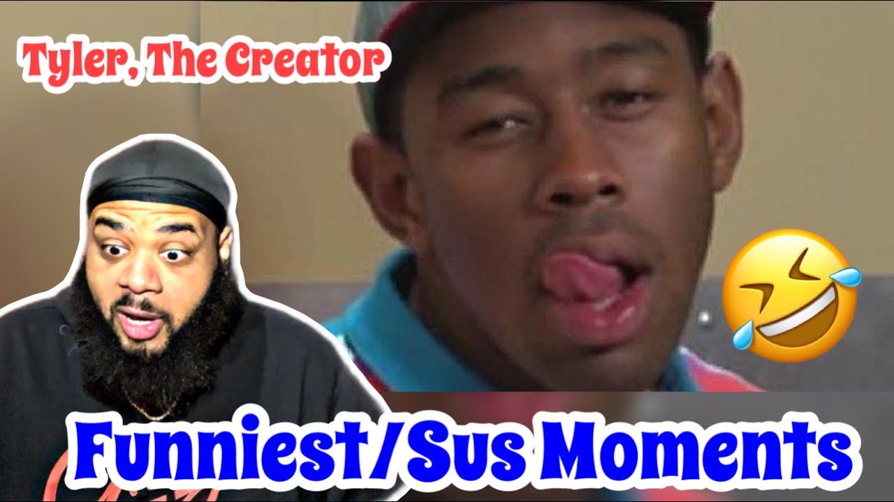САМЫЕ СМЕШНЫЕ/НЕПОНЯТНЫЕ МОМЕНТЫ TYLER THE CREATOR | РЕАКЦИЯ 😂