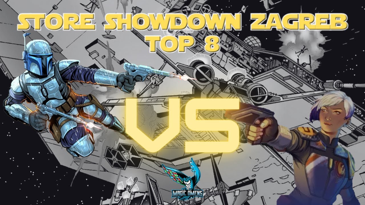 Store Showdown ZAGREB | Jango Tarkintown vs Sabine ECL | TOP 8 | Star Wars Unlimited
