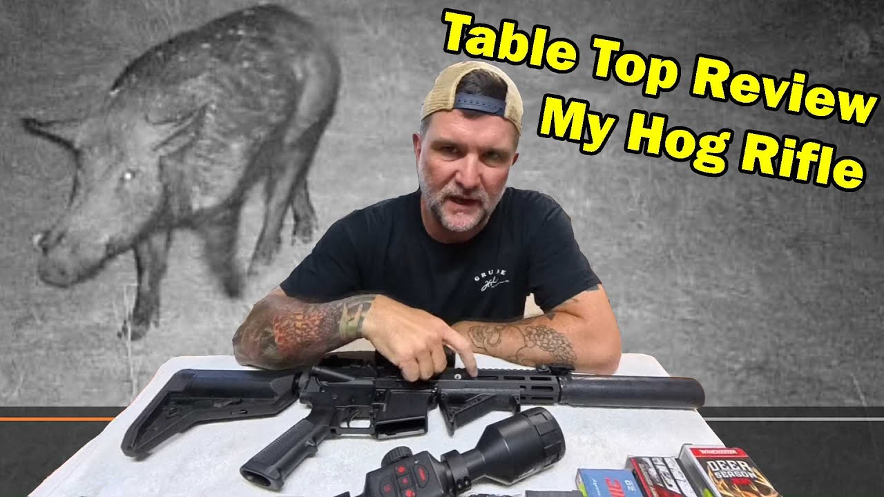 My Hog Hunting Setup - 300 Blackout Pro 2A Tactical, PSA PA15, ATN ThOR 4 Thermal, Sig Romeo 7