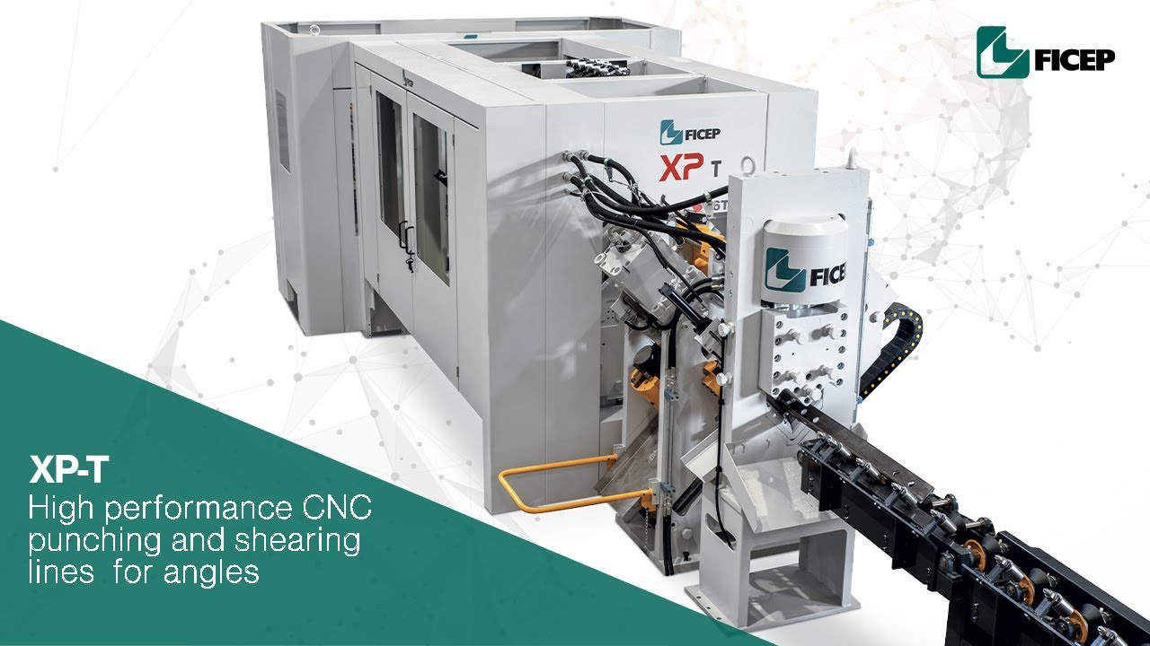 The most flexible all-in-one punching, drilling, notching, shearing solution for Towers | XP T