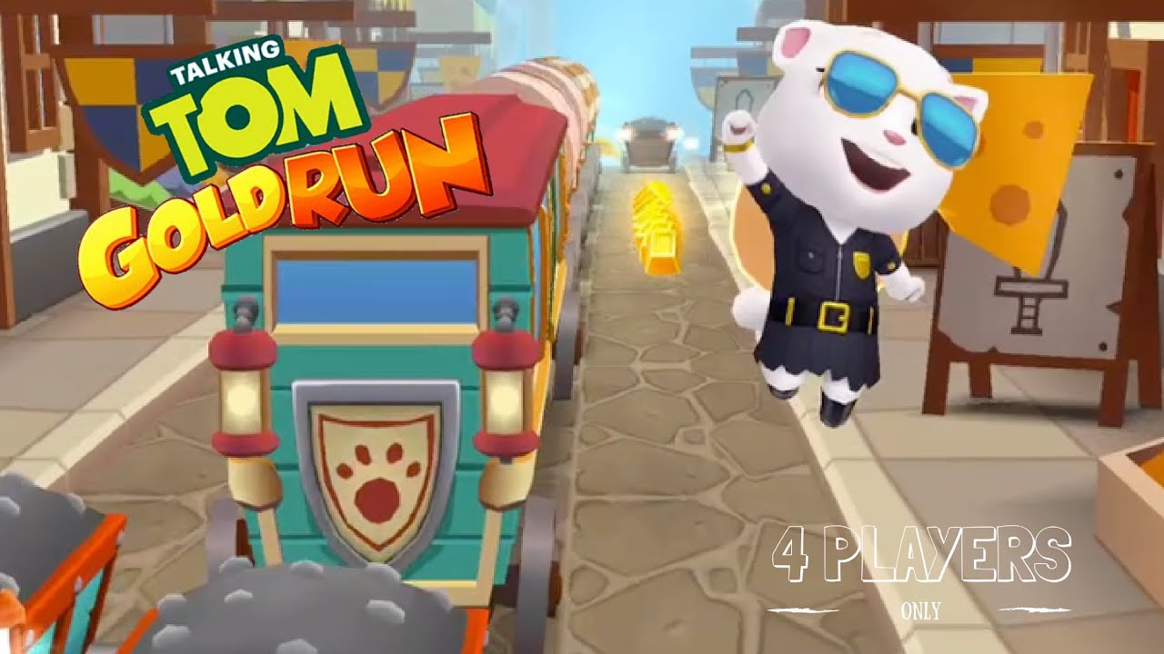 Talking Tom Gold Run: Endless Running Adventure | Medieval side World #5 By Outfit7 Limited
