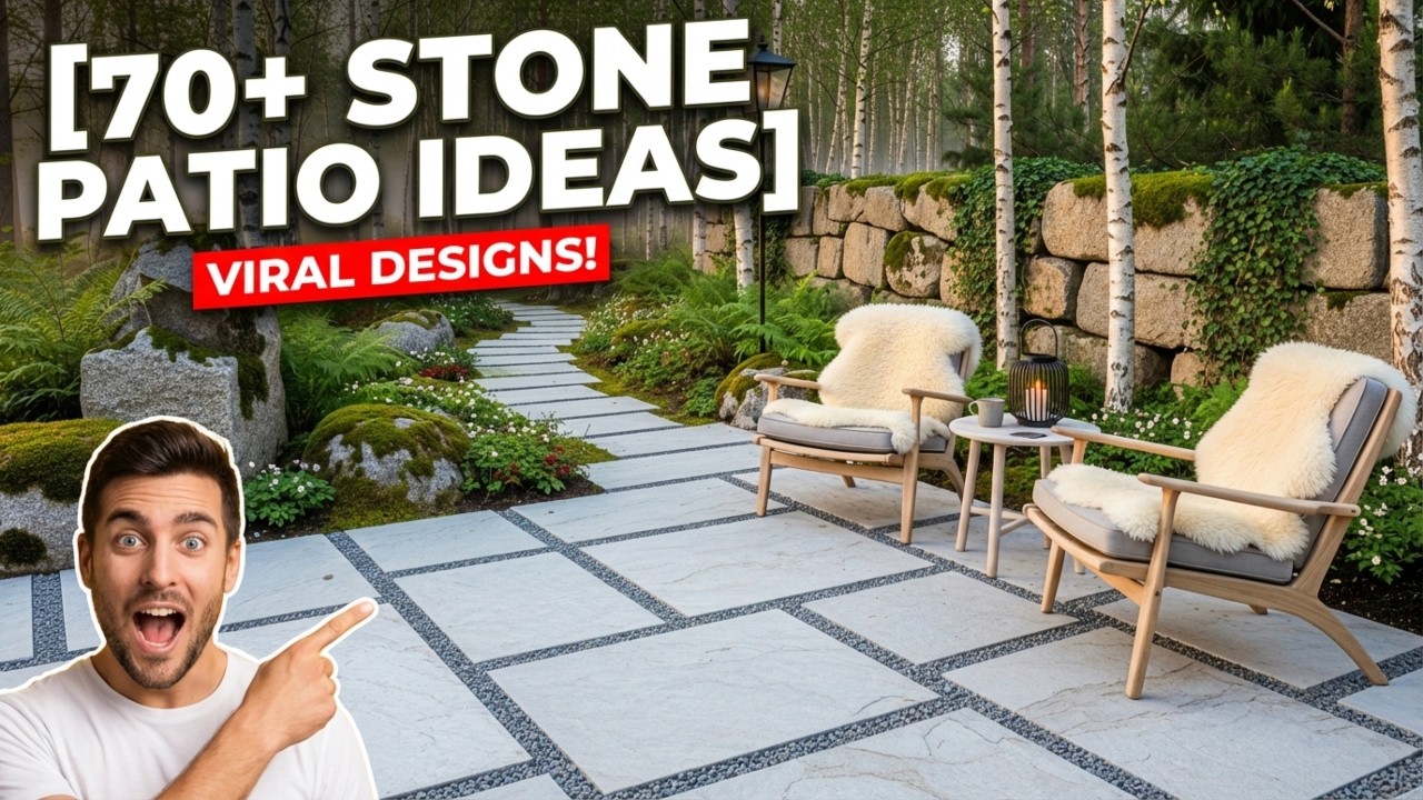 70+ Unique Stone Patio Ideas: Elevate Your Garden with Timeless Beauty