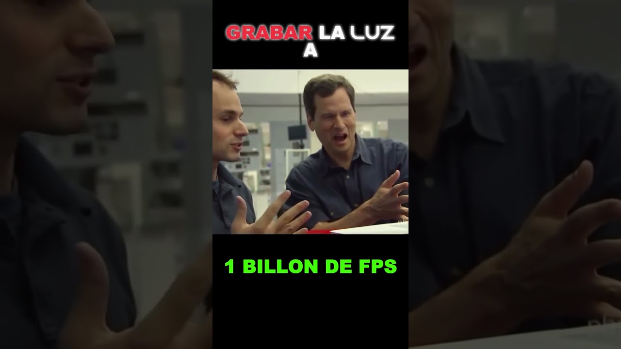 SE LOGRO GRABAR A LA LUZ A 1 BILLON DE FPS | #viral #shorts #luz