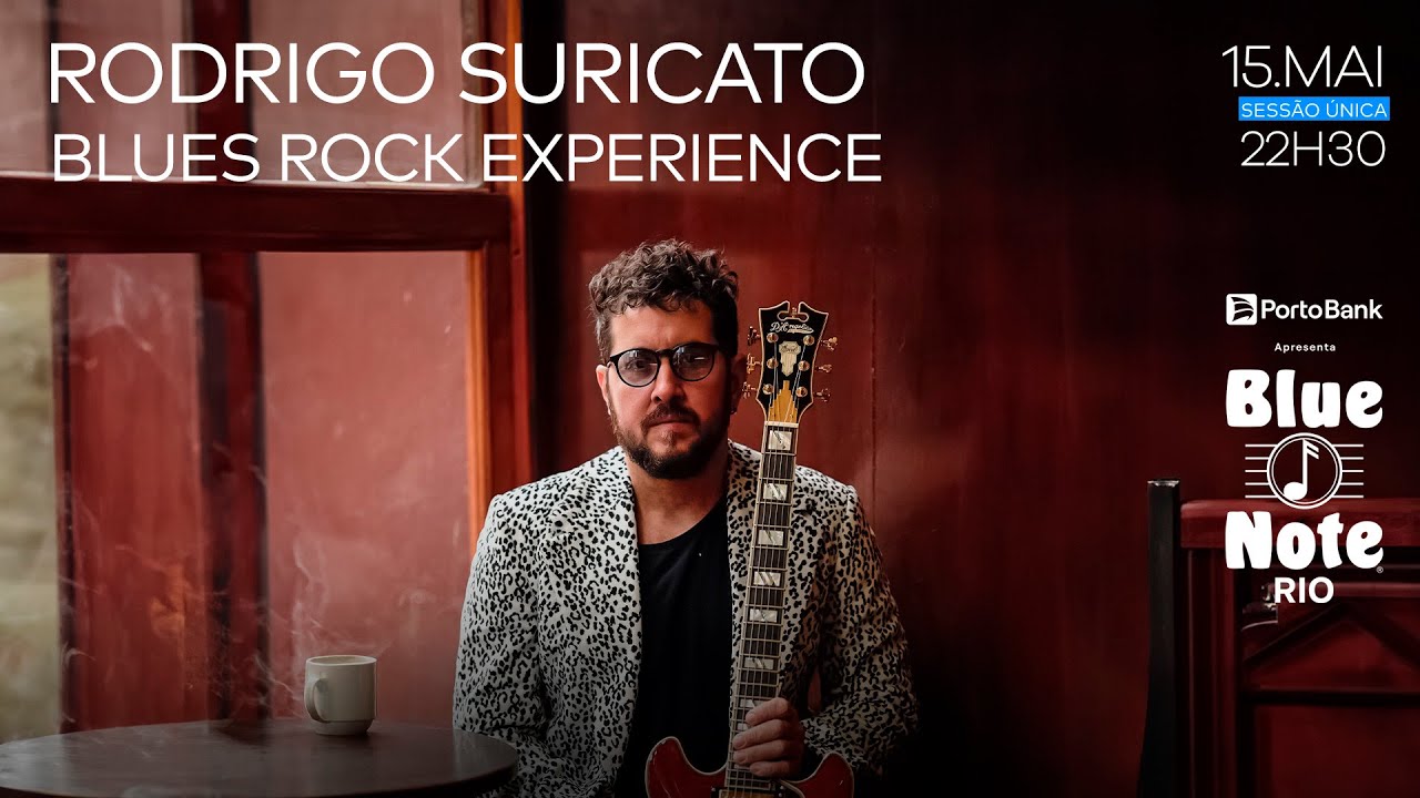 Blue Note Rio apresenta:RODRIGO SURICATO 