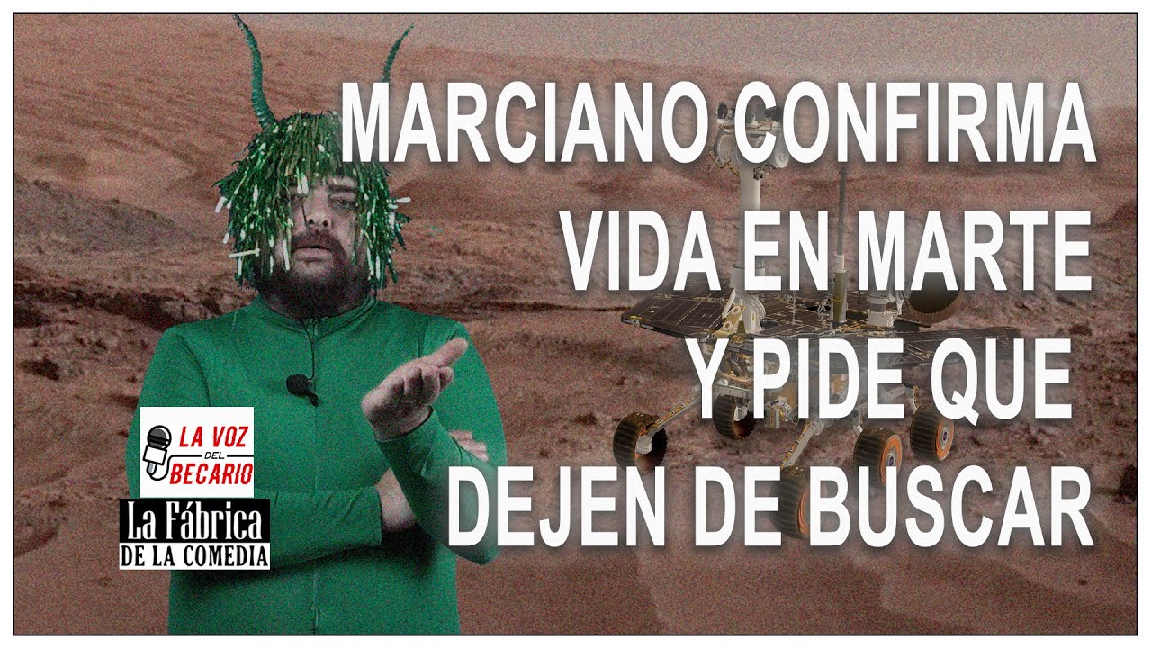 Un marciano confirma vida en Marte y pide que dejen de buscar