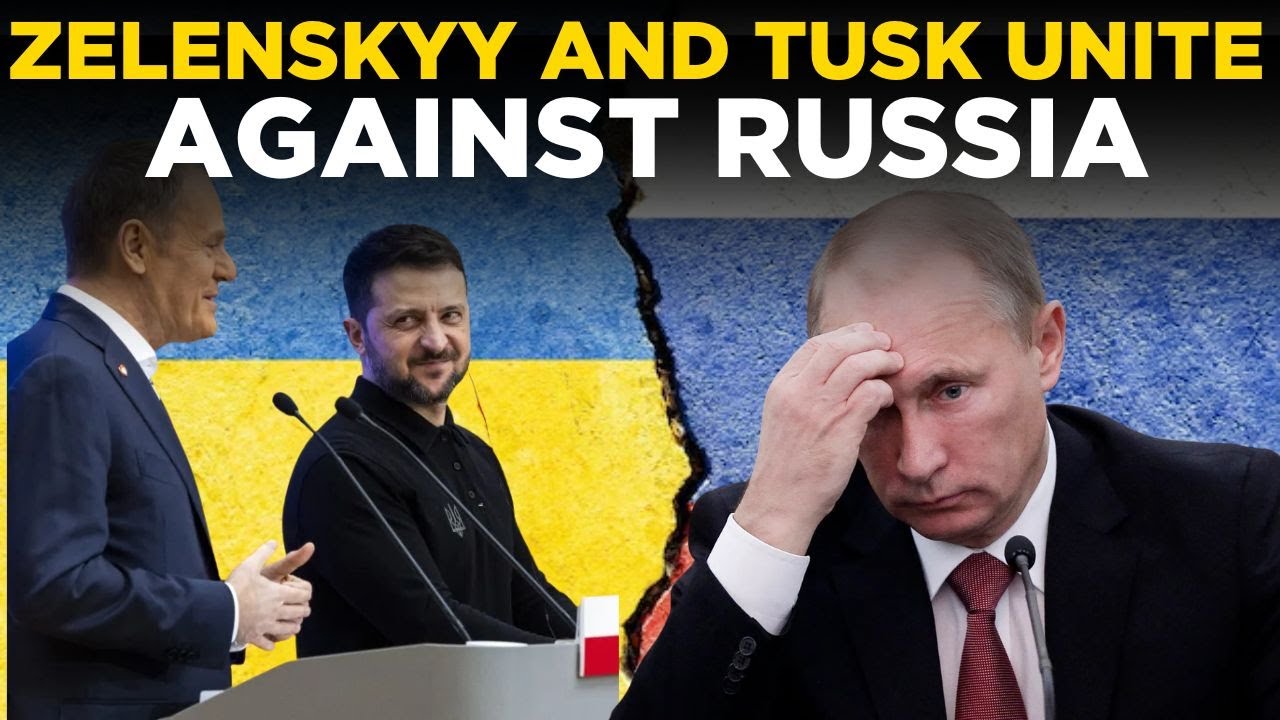 WORLD NEWSLIVE: Zelenskyy and Tusk Unite in Kyiv, Send Powerful Message to Russia