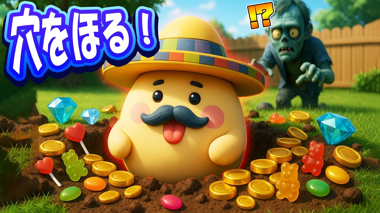 庭で穴を掘るロブロックスで課金しまくったらヤバすぎた【 Roblox 】
