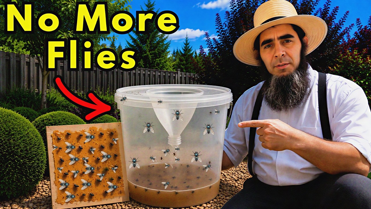 The AMISH Way KILL Every Fly Around Your Home! (Easy DIY) | Amish Lifestyle
