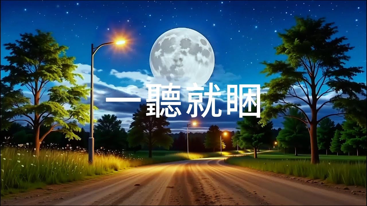 🎧🌕一聽就睏！月夜沈浸式助眠，躺平即睡的治愈時刻,睡覺音樂,睡眠音樂,紓壓音樂, 放鬆音樂🌙Sleepy as Soon as You Listen! Sleep Music🎶睡眠音楽,やさしい音楽💤