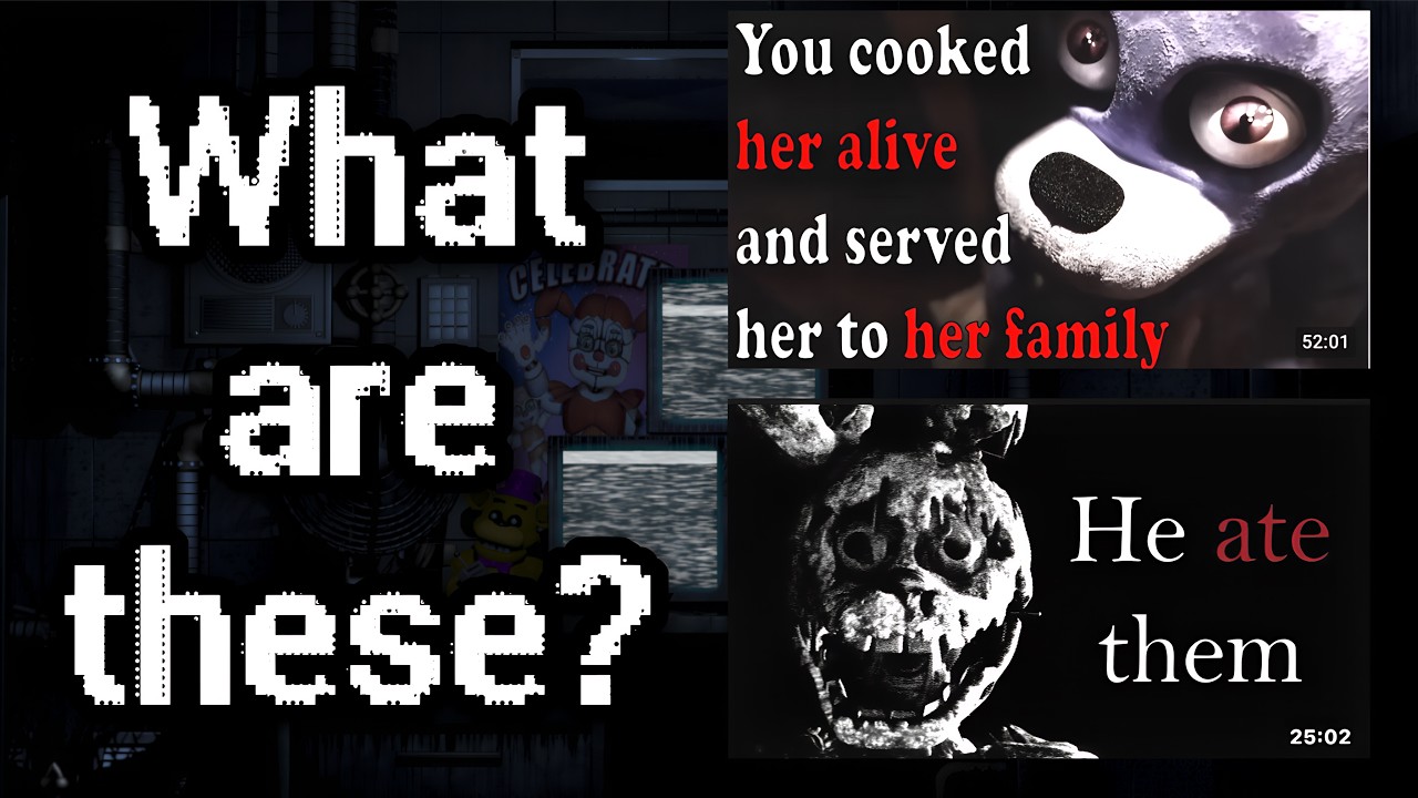 Откуда взялись эти миниатюры для FNaF?