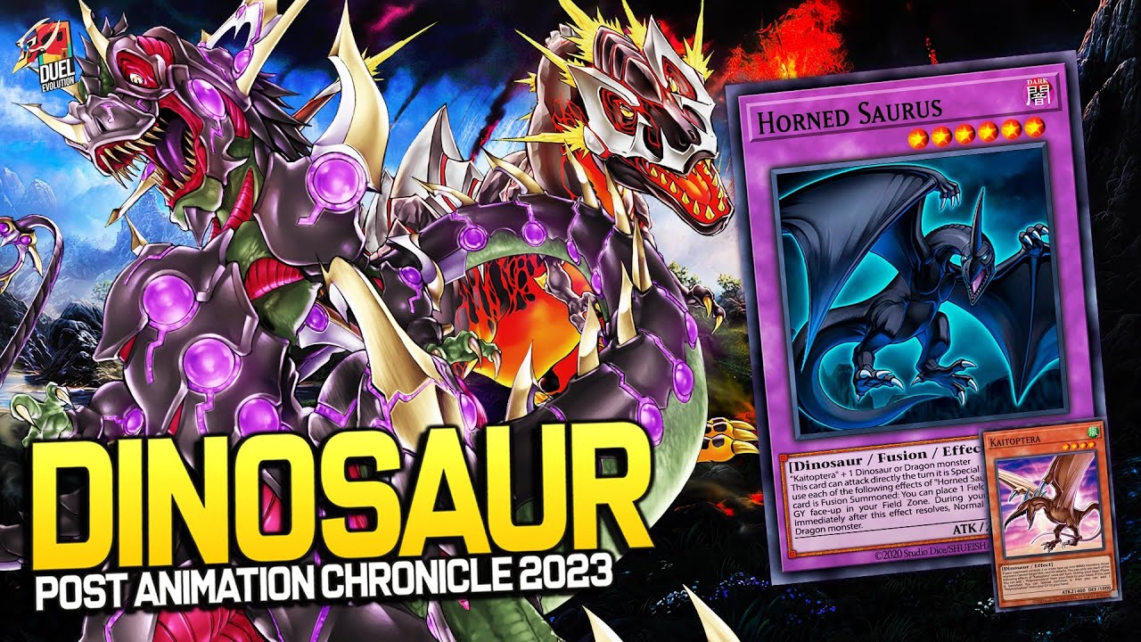 Deck Dinosaur 2023 | Replays 🎮 + Decklist ✔️ | Edopro