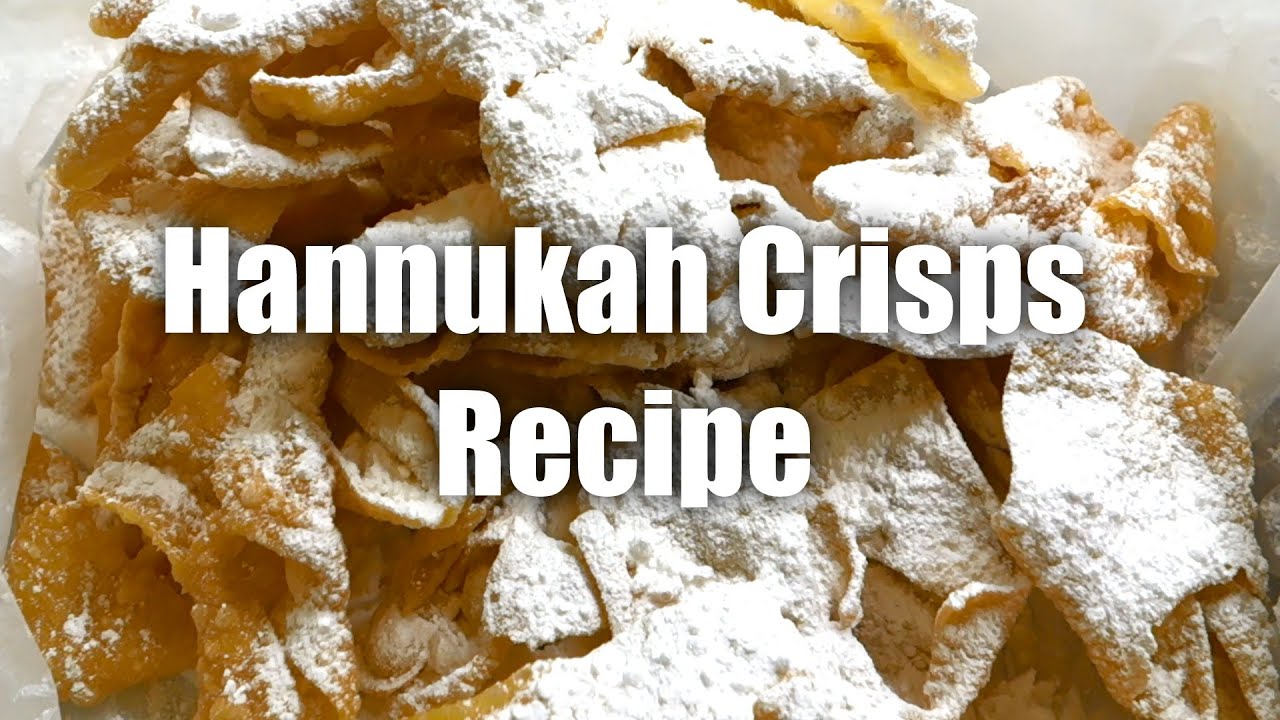 Traditional Hanukkah Crisps Food Recipe (aka 