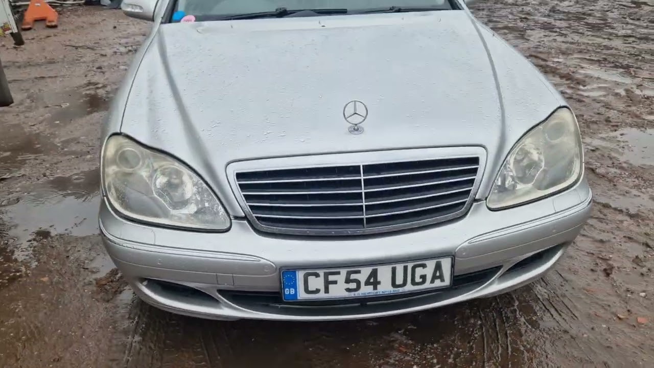 MERCEDES S SERIES 2005: Обзор/тест автомобиля на разбор (машинокомплект) из Англии от «АвтоКухня»
