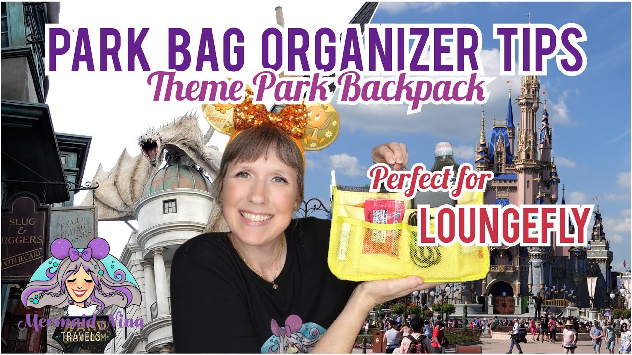 Disney World Park Bag ORGANIZATION Tips