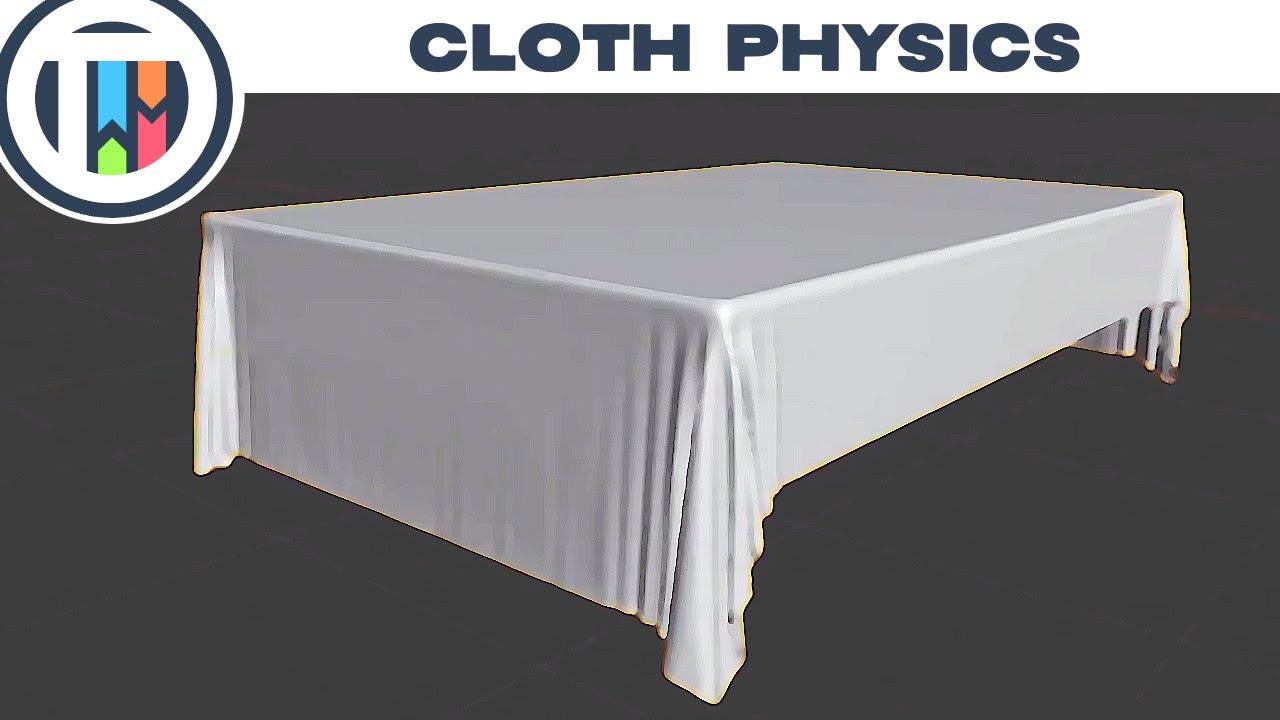 Cloth Physics in Blender 2.8 Eevee | TutsByKai