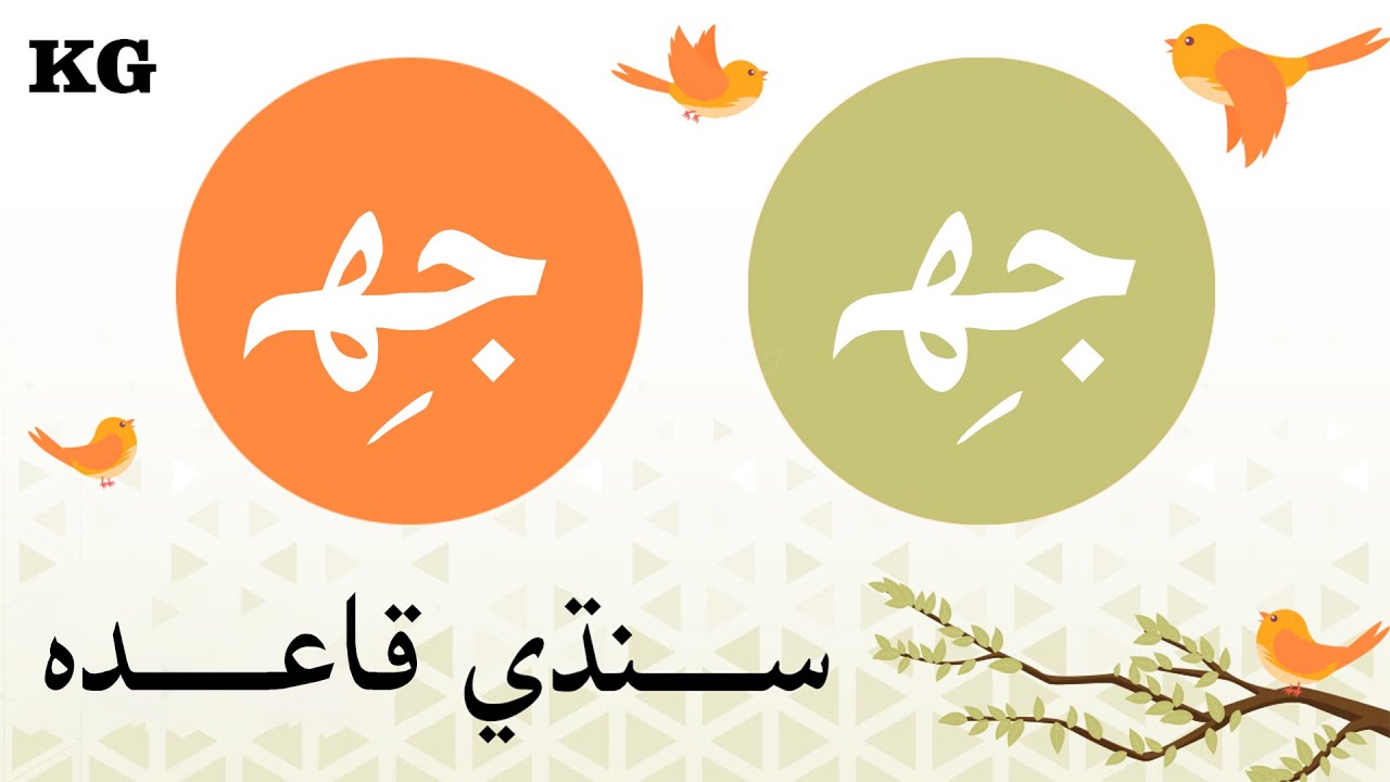 KG Lesson | Sindhi Vowels 