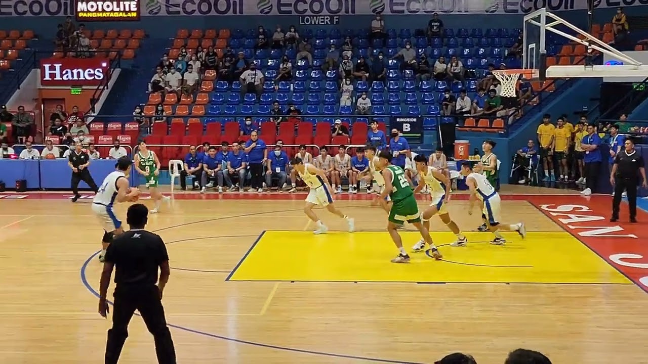 UAAP Season 85 High School Boys Basketball Third Quarter: DLSZ Junior Archer vs Ateneo Blue Eaglets