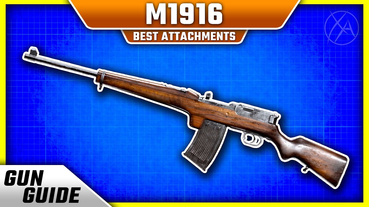 Is the M1916 Any Good? | Stats & Best Attachment Setups! #30